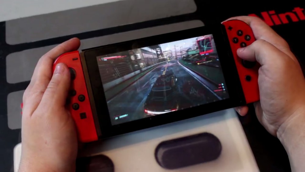 《赛博朋克2077》主机版本问题不断,有人却成功在switch上跑起