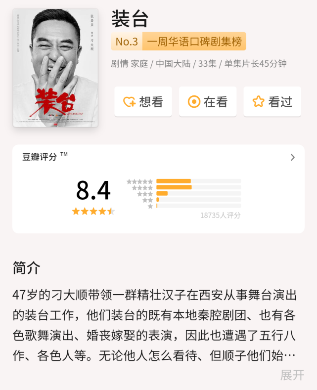 大秦赋豆瓣评分跌至62实在有点冤