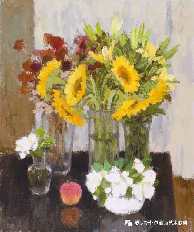 【油画欣赏】油画的色彩要自由,随意如歌!
