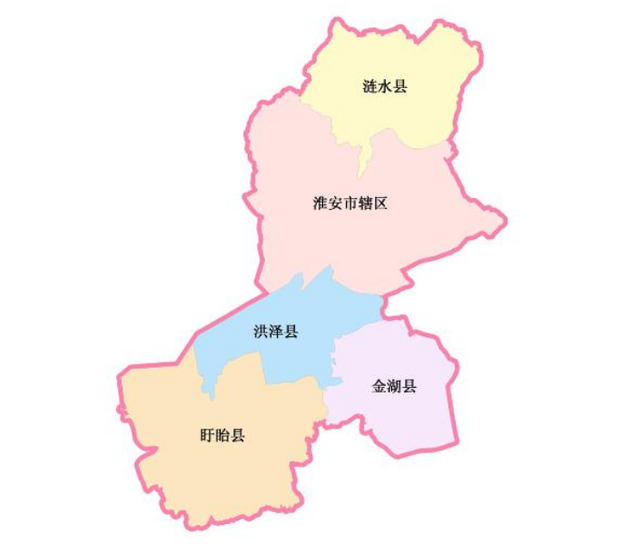 涟水县乡镇分布图图片