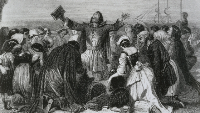 为什么朝圣者来到美国