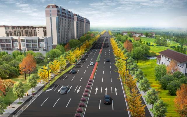 以新开y4路(临港大道-东大公路)新建工程项目为例,工程位于临港新片区