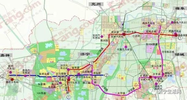 济宁地铁传来消息官方回应进展已做好济宁北站和兖州南站空间预留