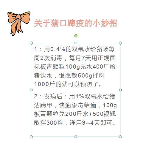 家里有猪的进来看文章!别再陷入口蹄疫的烂坑了