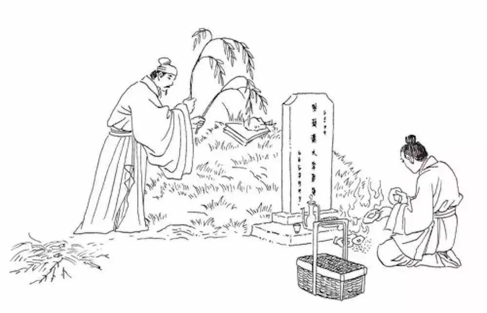 中国传统习俗祭祖追思感恩先辈