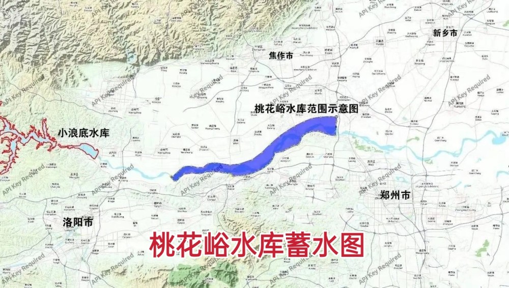 黄河桃花峪段拟建大型水库下游航道直通渤海河南山东将受益