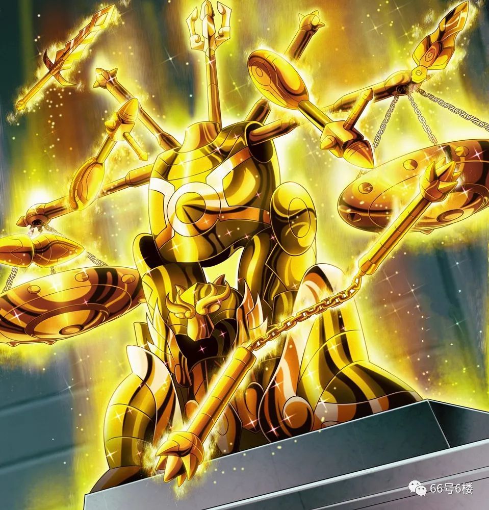 修罗的圣剑在天秤座圣衣的武器面前就是个渣