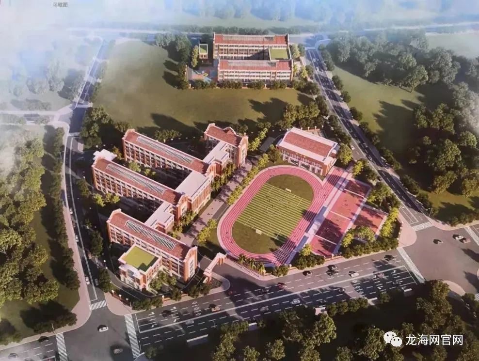 效果图适应新高考教学需求继续建设南太武学校,扩建龙海二中教学楼