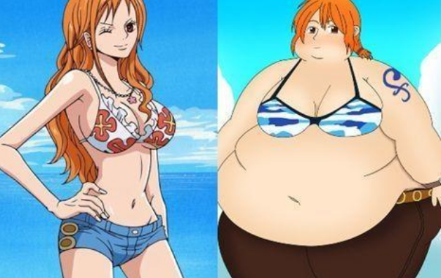 海贼王同样是女神变胖子忍了娜美躲过罗宾看到美帝网友疯了