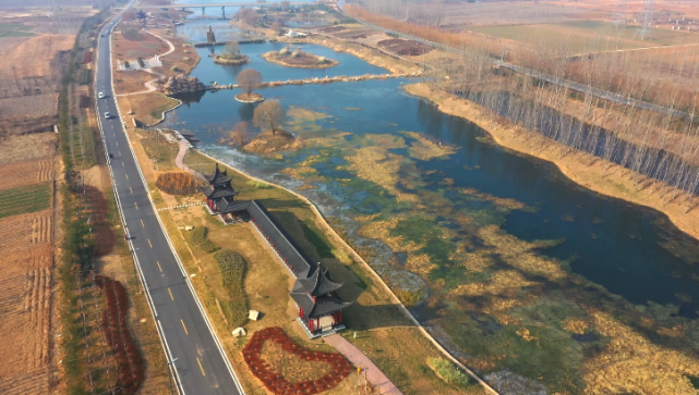 打卡地!邹城大沙河!