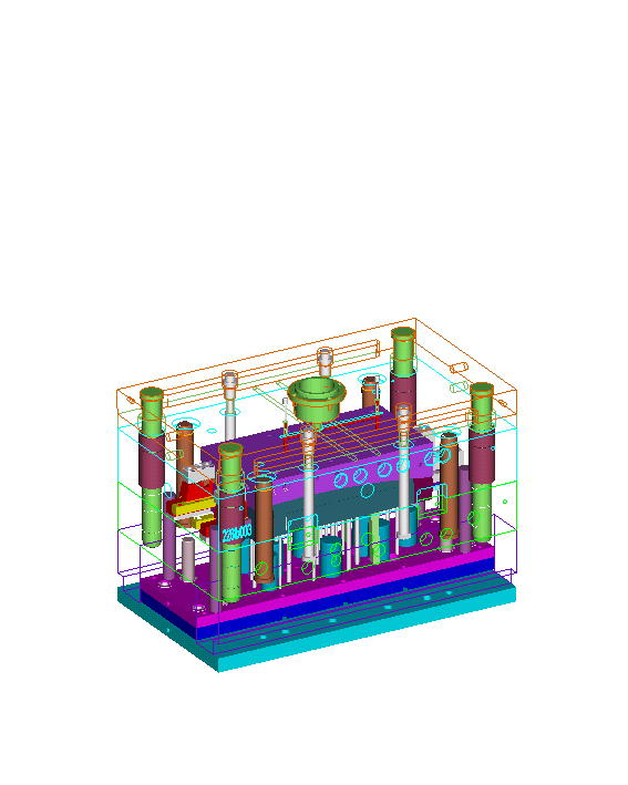 干货分享模具设计三板模3d开模动画读千文不如看一画很直观