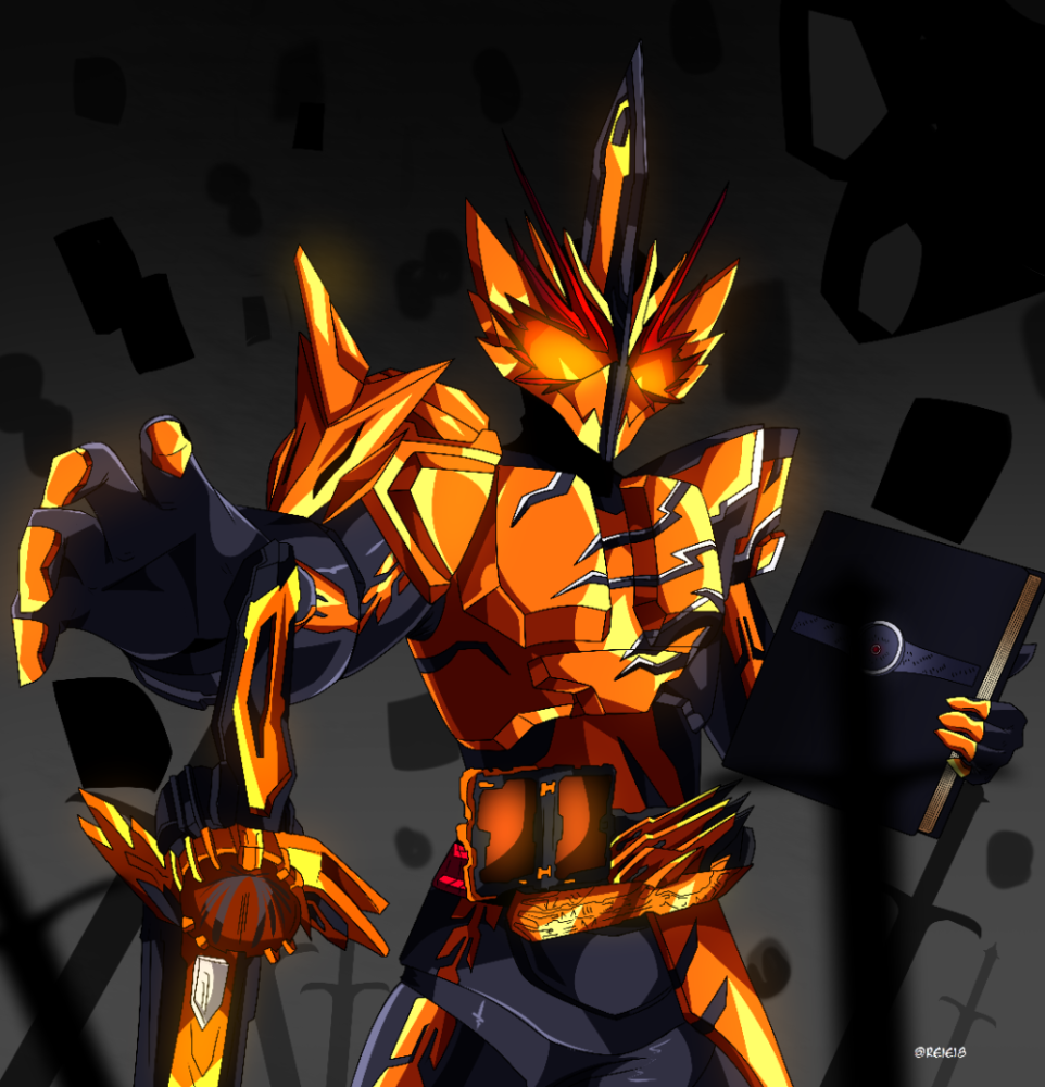 假面骑士圣刃:六位剑士共同变身迎战仁叔,圣刃新形态将其封印!