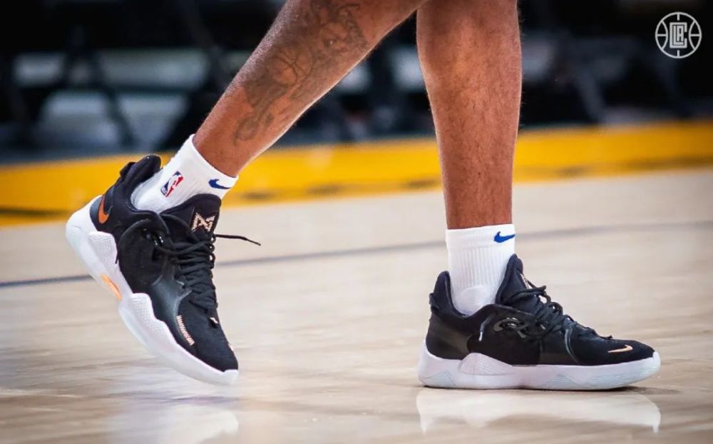 paul george wearing pg5