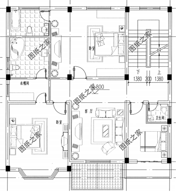 農村三層自建房平面圖經濟實用誰看了都想建