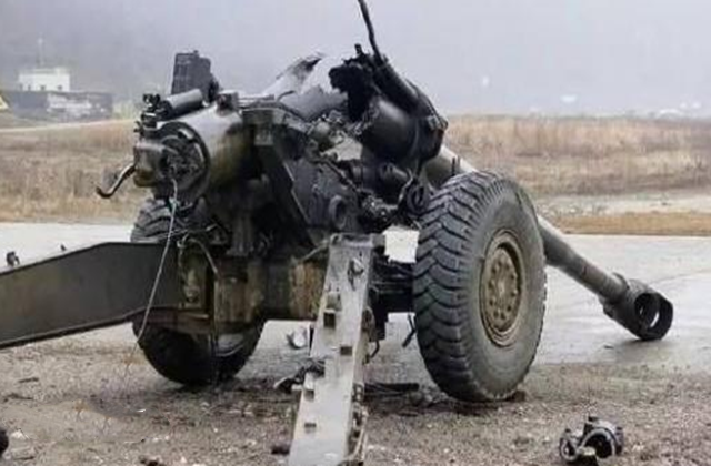 武器炸膛最真实场面,火炮炮管炸成麻花,照片看着都怕