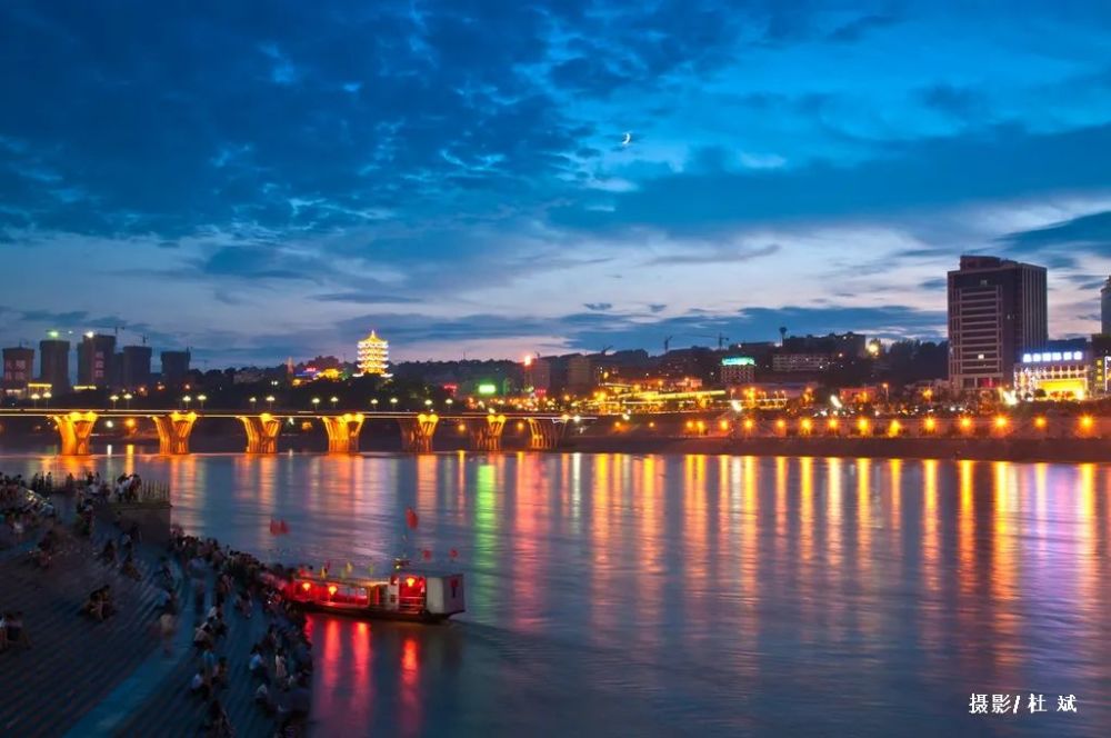 有一种风景叫安康的夜!