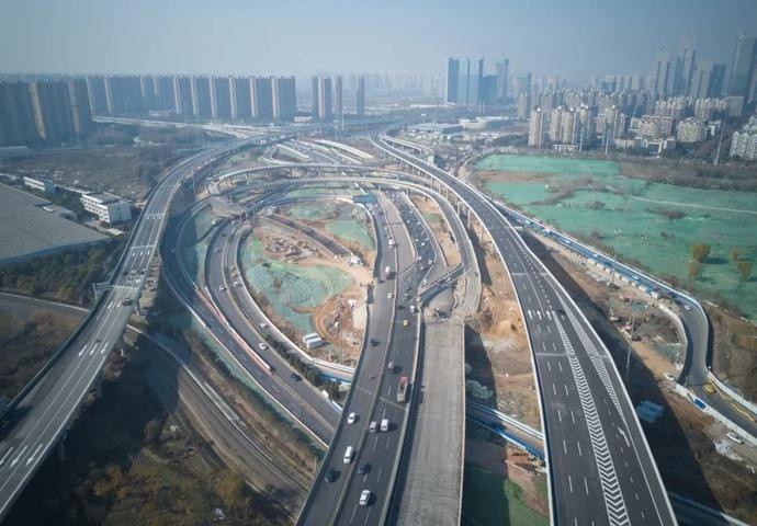 南京最大规模立交!"油坊桥"主线完工开放