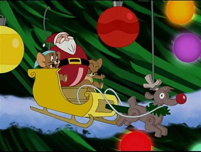 动漫里怎么过圣诞节?猫和老鼠很有爱,她让人怀恋