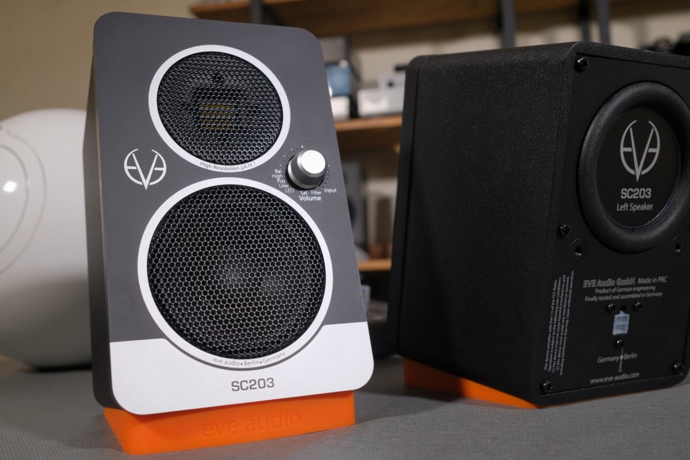 5000价位的德国evesc203桌面有源箱的详细把玩分享