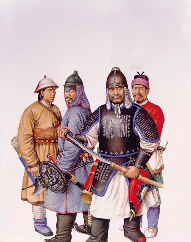 元代武士图
