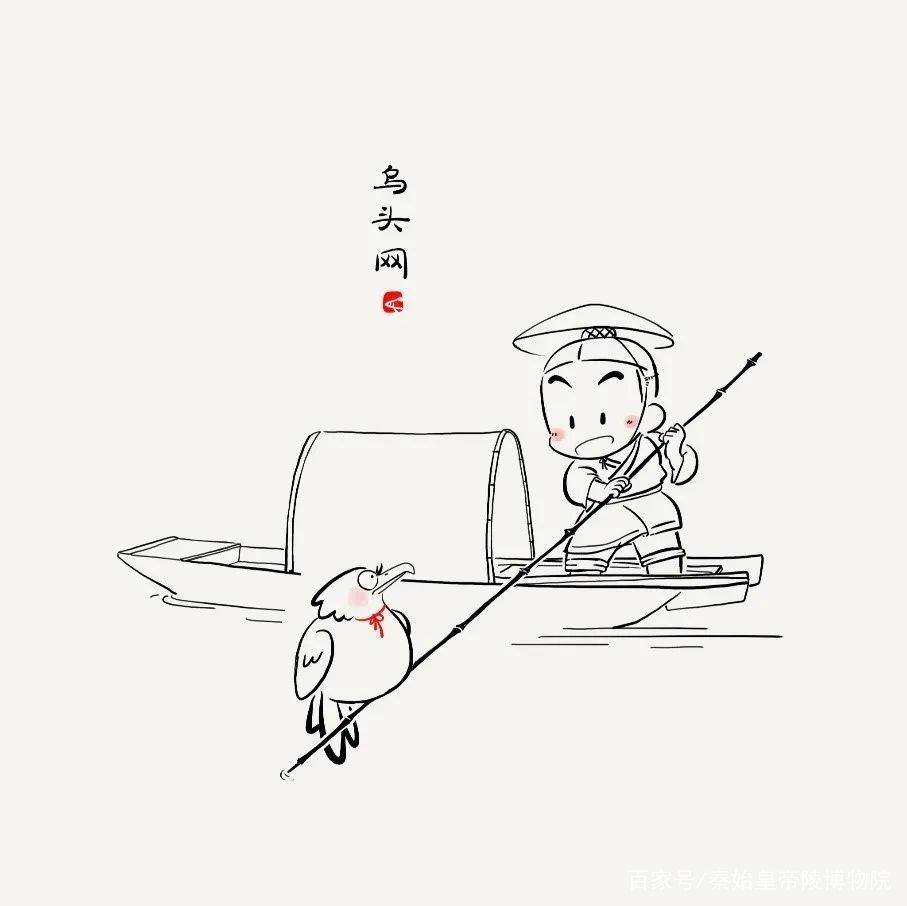 秦汉时期鱼类的捕捞技术发展迅速,有徒手捕鱼,以网捕鱼,叉鱼钓鱼和以