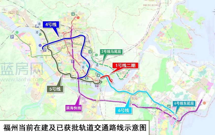 官宣福州地鐵1號線二期12月27日開通明年有望再通車兩條地鐵