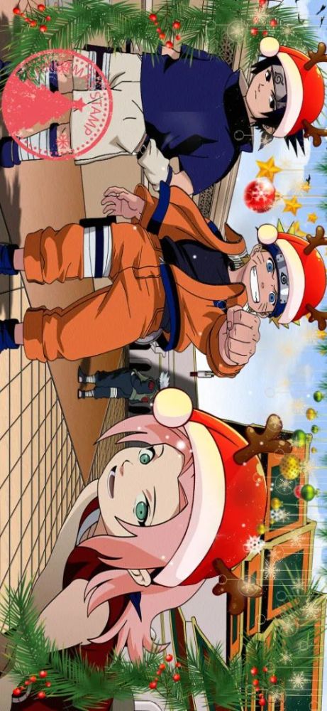 火影圣诞元素横屏壁纸|121期