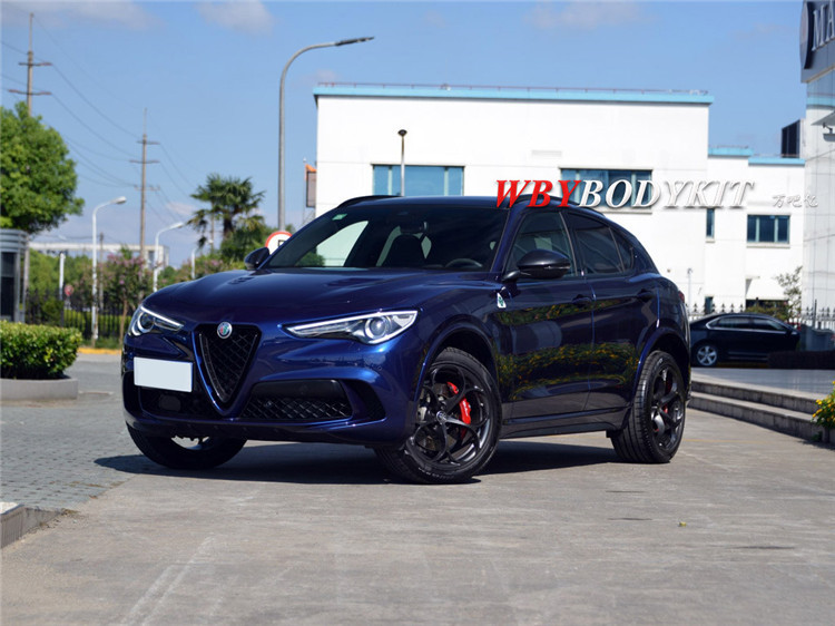 阿尔法罗密欧stelvio改装四叶草高配版大包围