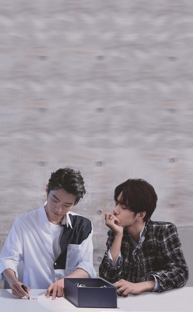 高清壁纸王一博肖战3