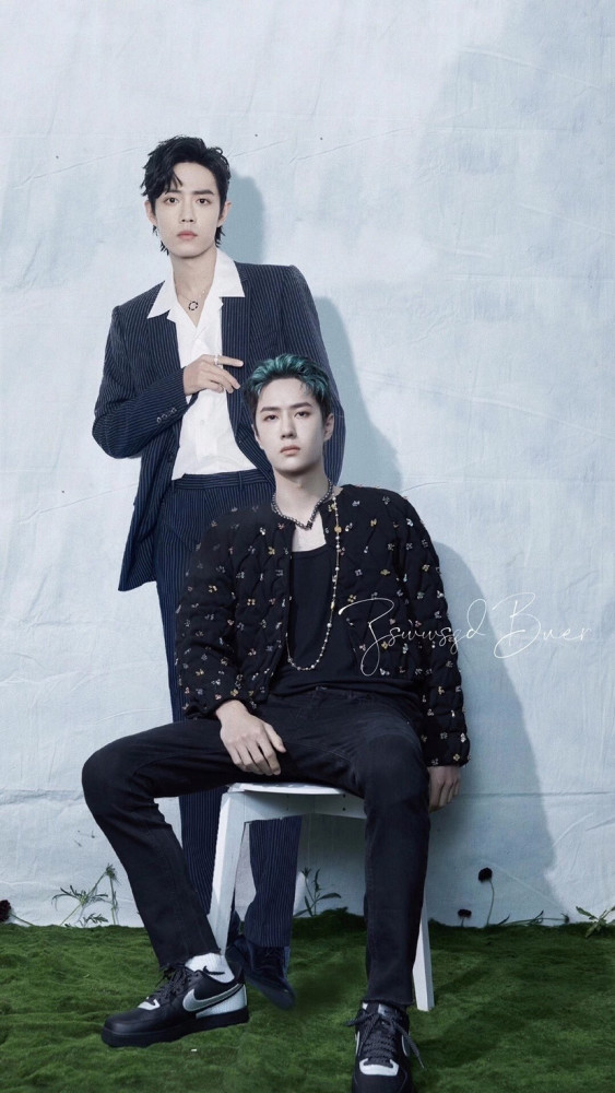 高清壁纸王一博肖战3