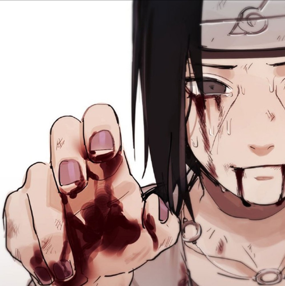 动漫头像火影忍者宇智波鼬头像你是我们心中的火影