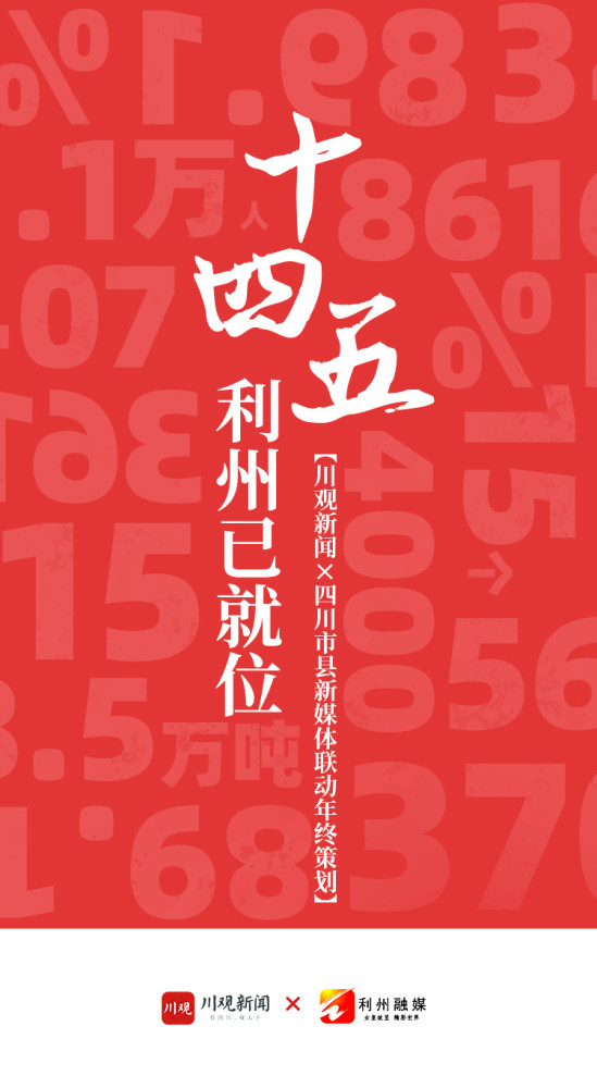 创意海报|"十四五",利州区已就位!