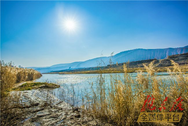美图庆阳冬日蒲河川