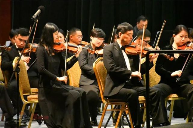 天津交响乐团小提琴图片