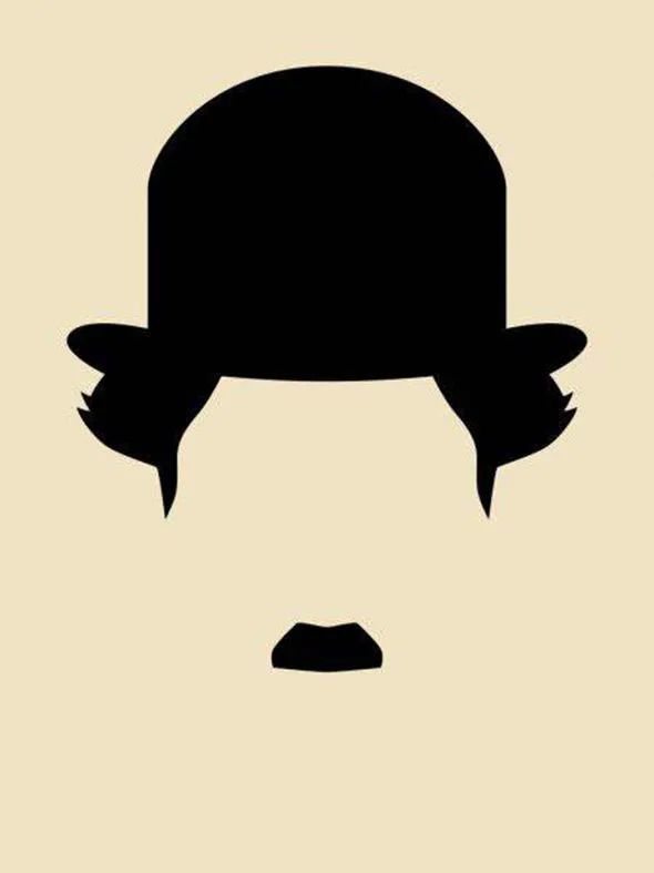 英国喜剧大师查尔斯·斯宾塞·卓别林漫像