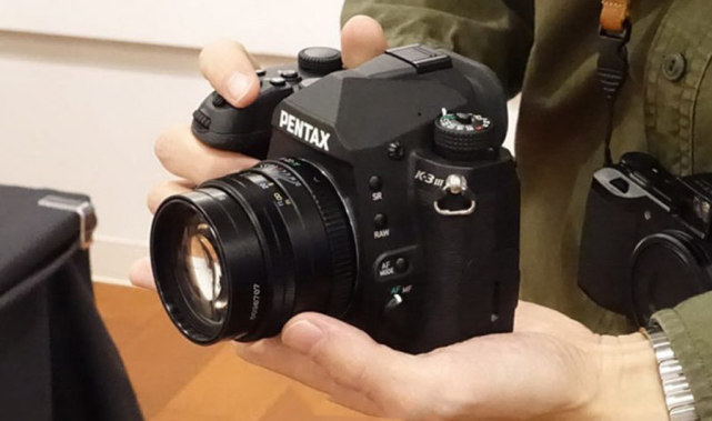 apsc旗舰单反你还有兴趣吗宾得k3markiii真机亮相