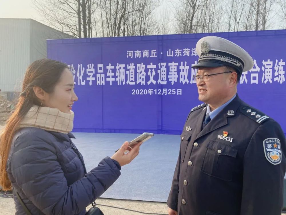 商丘交警支队一大队大队长刘永杰:105国道是一个车流量比较大的路段