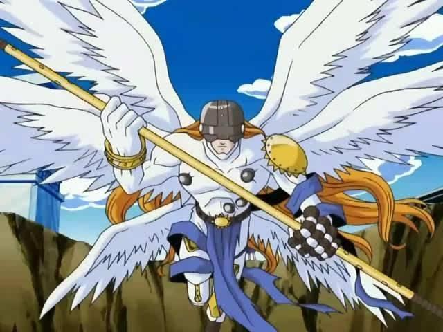 数码宝贝巴达兽最霸气的完全体神魔一体战败后变成皇骑