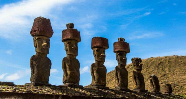 世界最神秘的岛屿:方圆2000公里荒无人烟,却出现上千座巨人石像_腾讯