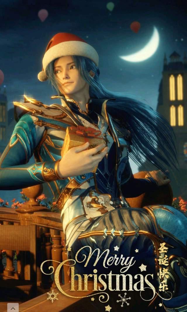 斗罗大陆圣诞节贺图史莱克七怪再聚首小舞新造型令人直呼女神