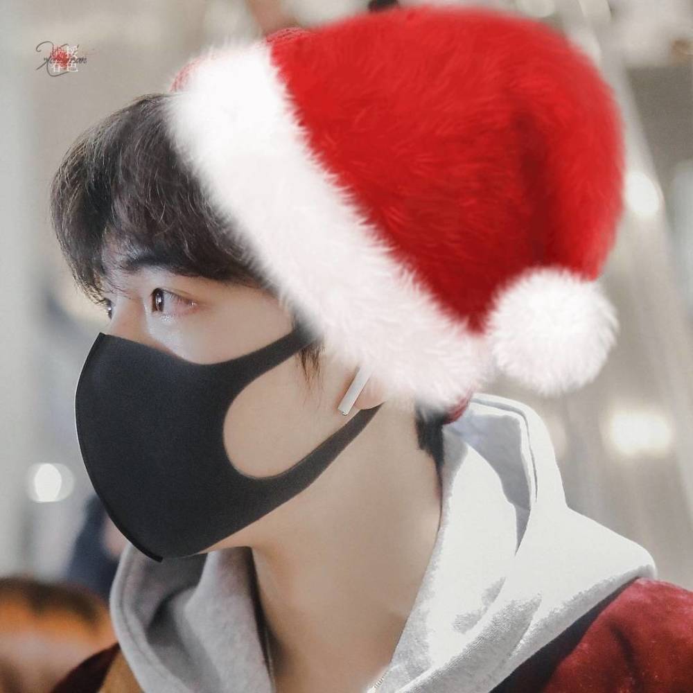 肖战圣诞头像系列好可爱好合适啊