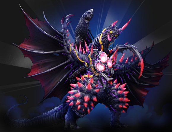 黑田朝生绘制歼灭机甲兽和机械赛罗生物感十足造型令人畏惧