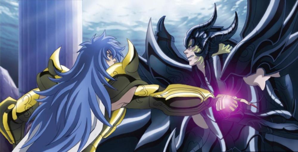 作为18世纪的女神旗下黄金之一,天蝎座的卡路迪亚与ss的米罗有着完全