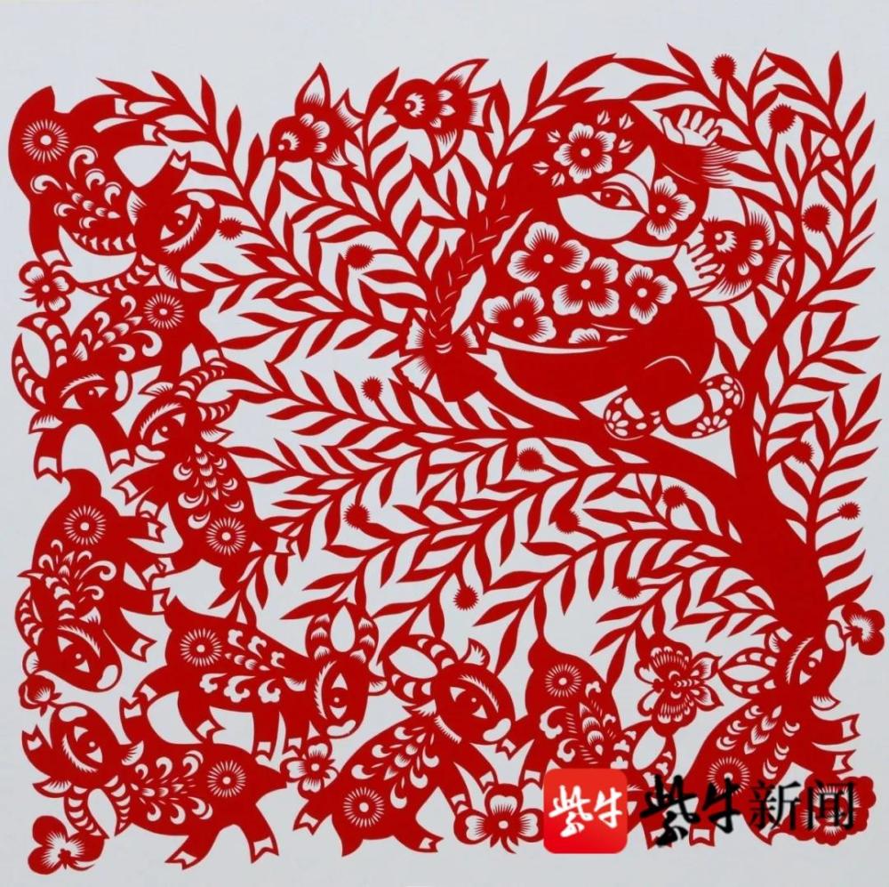 盛行于明清,大致分为南北方两大流派,此次展览中主要展现的是北方剪纸