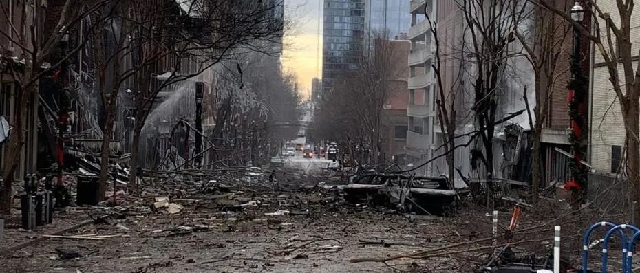 美国田纳西州突发爆炸案 通讯受损,航班暂停