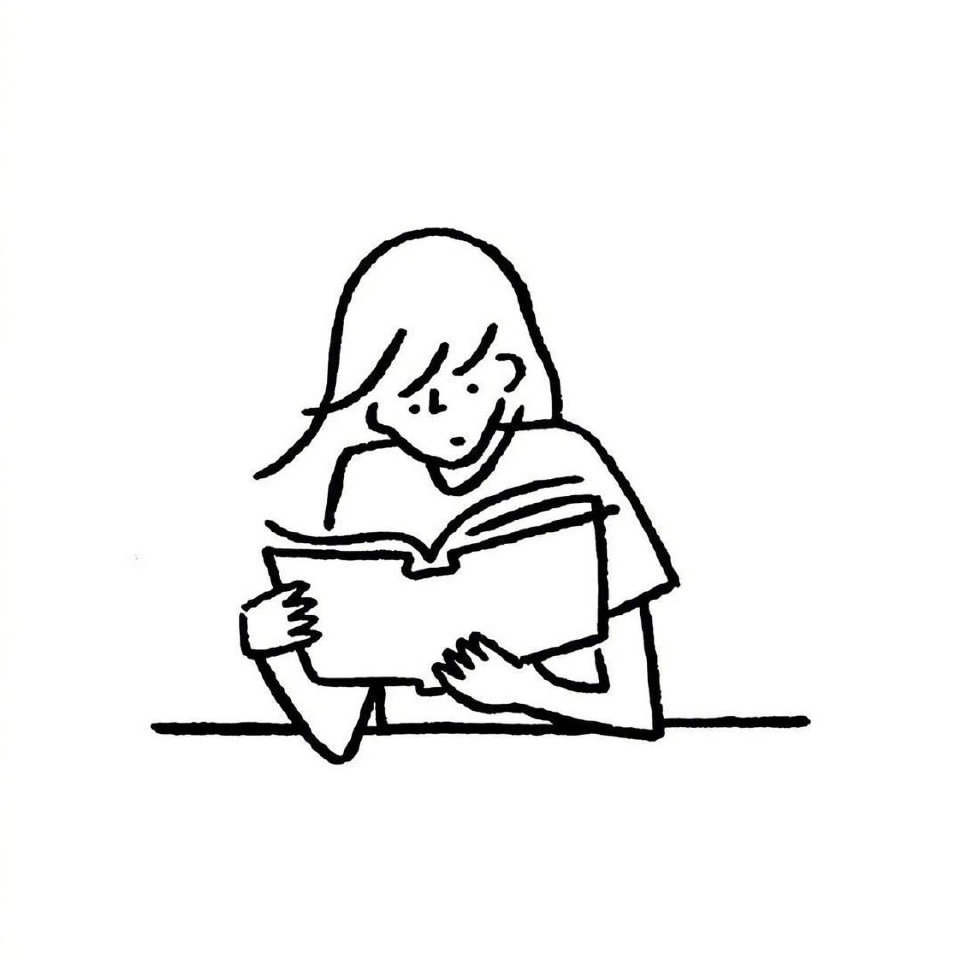 头像简约简笔画小头像