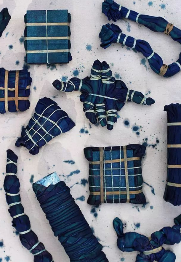 邂逅扎染看西渡如何布里生花