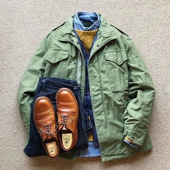 m65穿搭录教你如何正确穿这件经典野战夹克快学起来