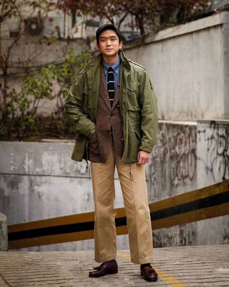 m65穿搭录教你如何正确穿这件经典野战夹克快学起来