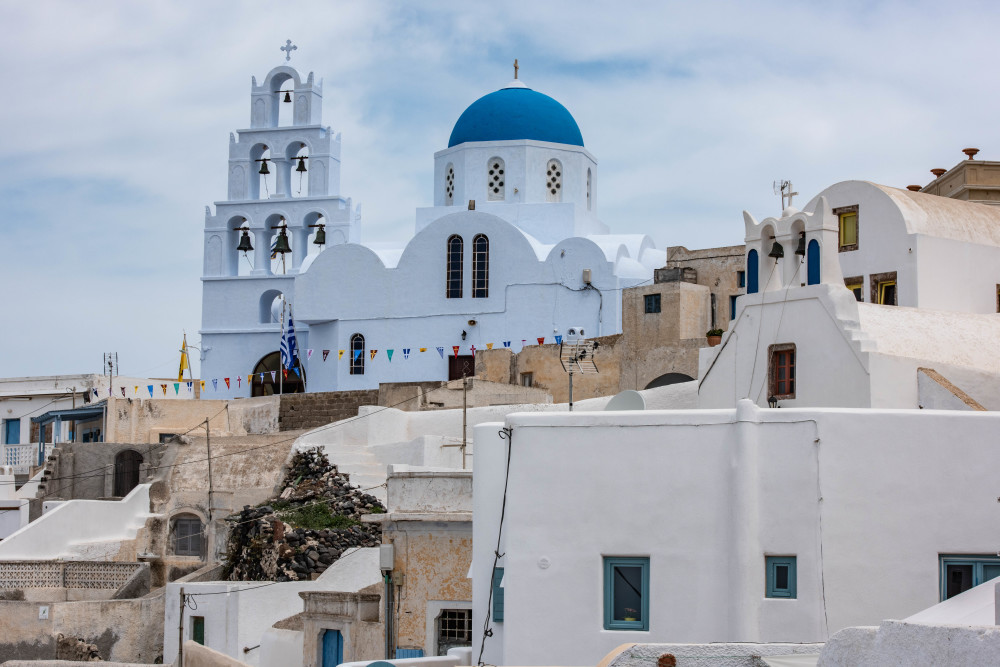 爱琴海上的希腊圣托里尼岛教你如何玩遍全岛